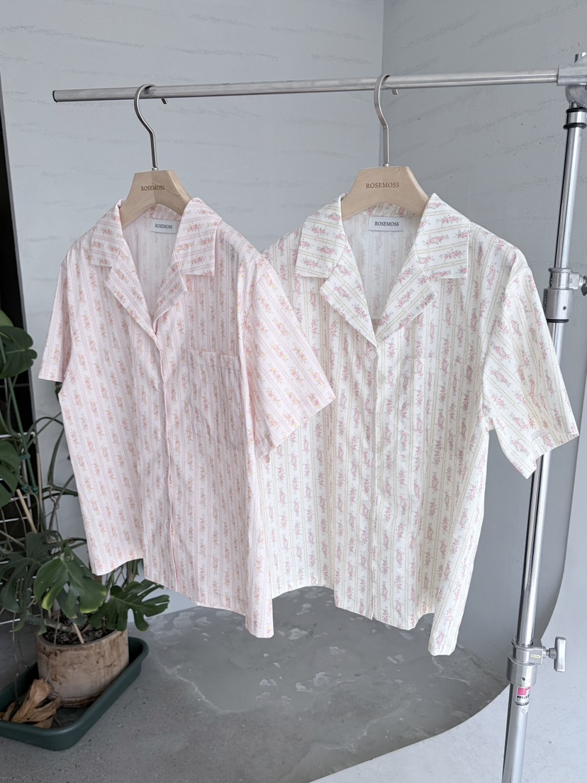 ORDINARYA/ROSEMOSS韓國代購女士新品26夏季休閑襯衫蕾絲衫ORDINARYA/ROSEMOSS襯衫/蕾絲衫