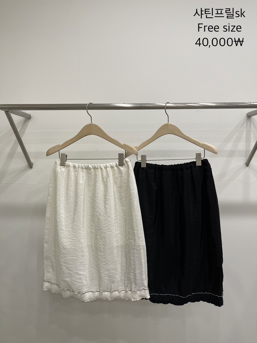 FIFTY韓國代購女裝新款人氣時尚熱賣休閑半身裙中短裙緞面FIFTY半身裙/中短裙