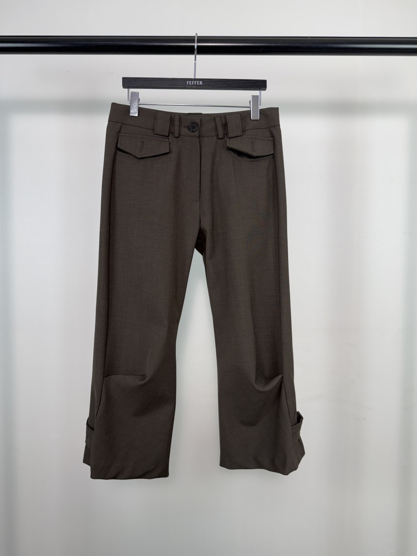 FEFFER韓國直郵實拍女士新品26春夏熱賣人氣休閑褲七分褲FEFFER休閑褲圖色3