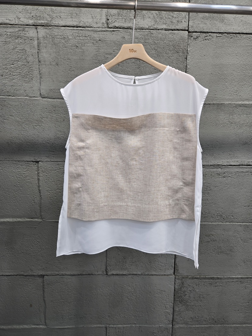 10CC東大門實拍韓國女士新款26春夏熱賣推薦時尚吊帶背心10CC吊帶/背心圖色1