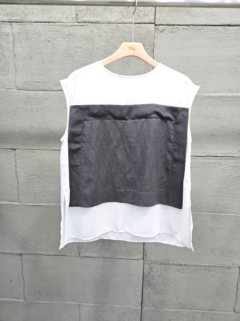 10CC東大門實拍韓國女士新款26春夏熱賣推薦時尚吊帶背心10CC吊帶/背心圖色2