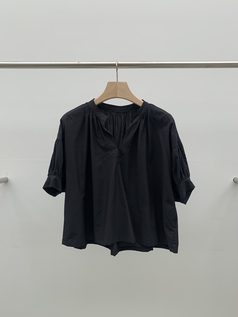 LEGACY BONE韓國直郵女裝新品26夏季26春夏人氣襯衫蕾絲衫LEGACY BONE襯衫/蕾絲衫圖色3黑色