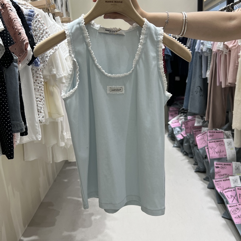 MARIE MARIE韓國代購女士新品時尚26春夏真品熱賣吊帶背心MARIE MARIE吊帶/背心圖色3
