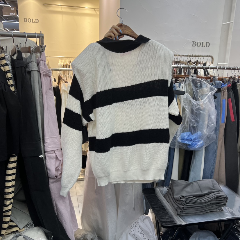 BLACK BABI東大門代購女士新品推薦真品人氣熱賣休閑針織衫BLACK BABI針織衫