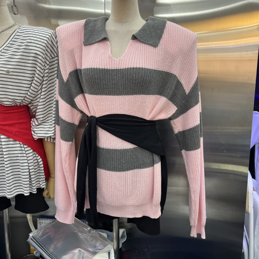 BLACK BABI東大門代購女士新品推薦真品人氣熱賣休閑針織衫BLACK BABI針織衫圖色1