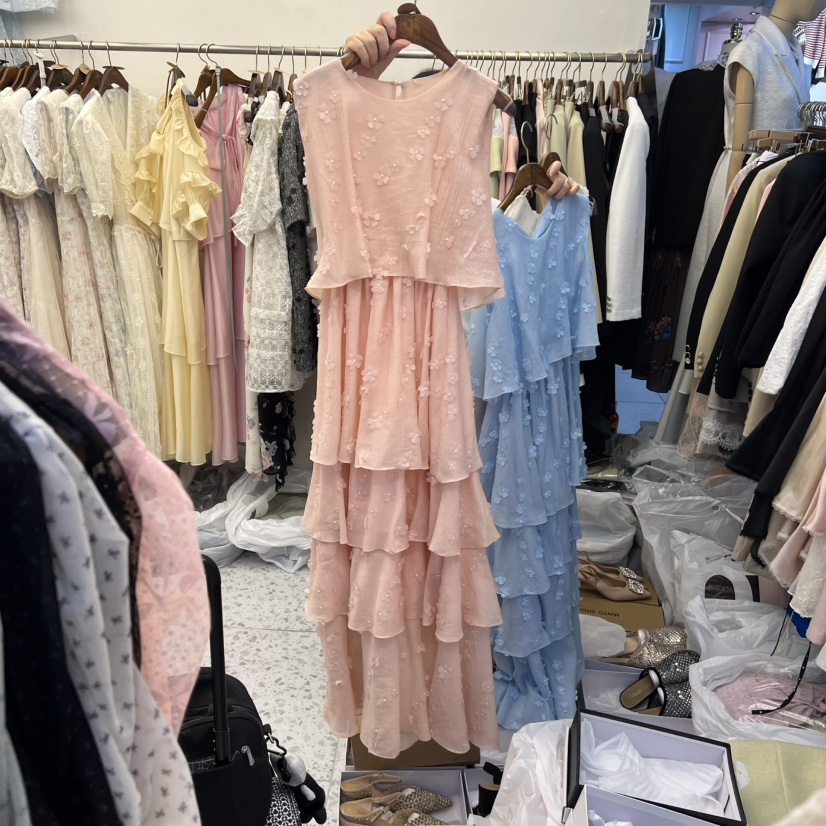 CATS韓國東大門直郵女裝新品推薦26春夏時尚職業26夏季連衣裙CAT.S連衣裙圖色2