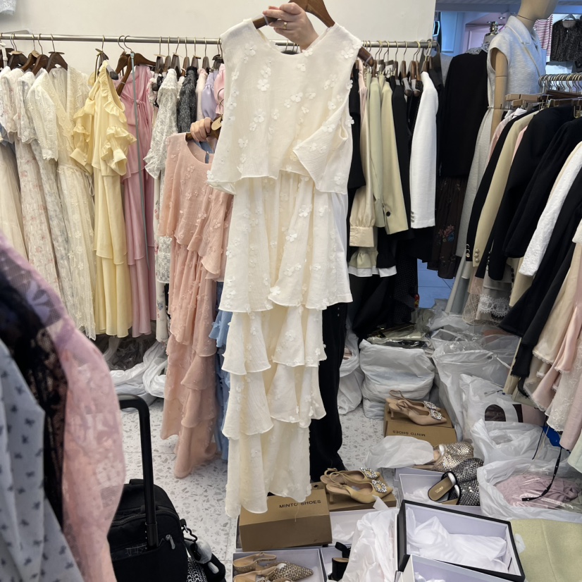 CATS韓國東大門直郵女裝新品推薦26春夏時尚職業26夏季連衣裙CAT.S連衣裙圖色3