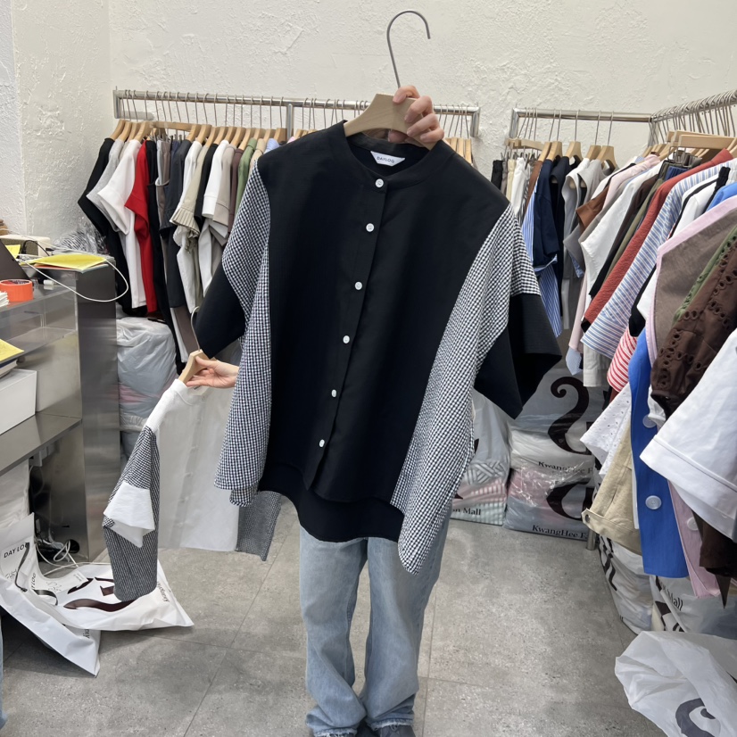 DA YLOG東大門代購女裝新款職業熱賣休閑推薦襯衫蕾絲衫DA YLOG襯衫/蕾絲衫圖色2