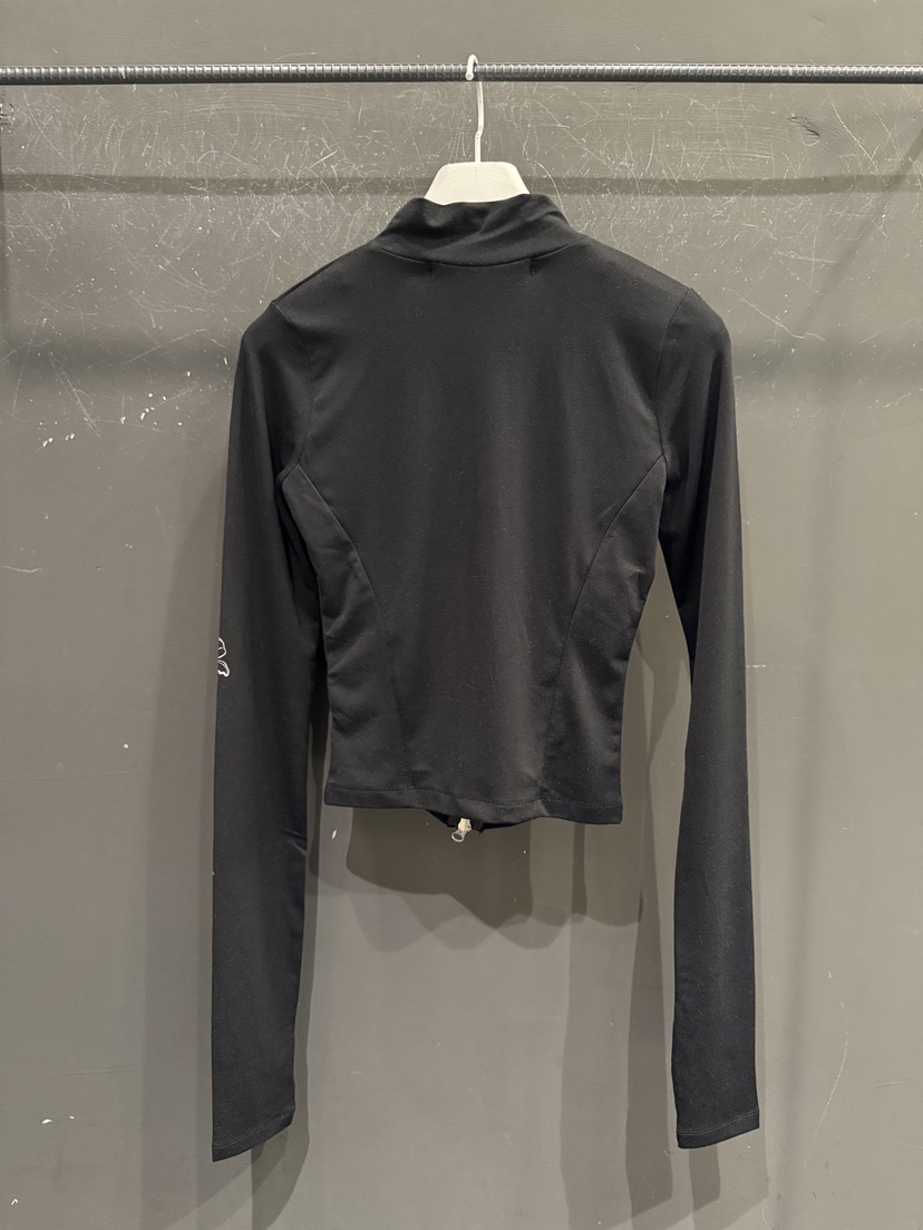 GATELESS韓國直郵實拍女士新款人氣26夏季時尚衛衣拉鏈褶皺GATELESS衛衣