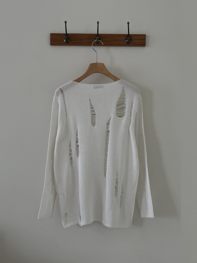 3 ANOTHER韓國直郵女士新品休閑26夏季時尚針織衫亞麻布3 ANOTHER針織衫