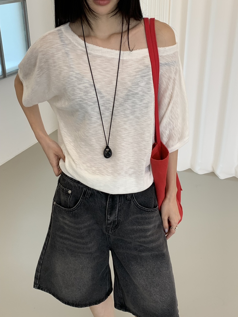 RIVER RAIN韓國直郵實拍女裝新品時尚熱賣26春夏推薦針織衫RIVER RAIN針織衫