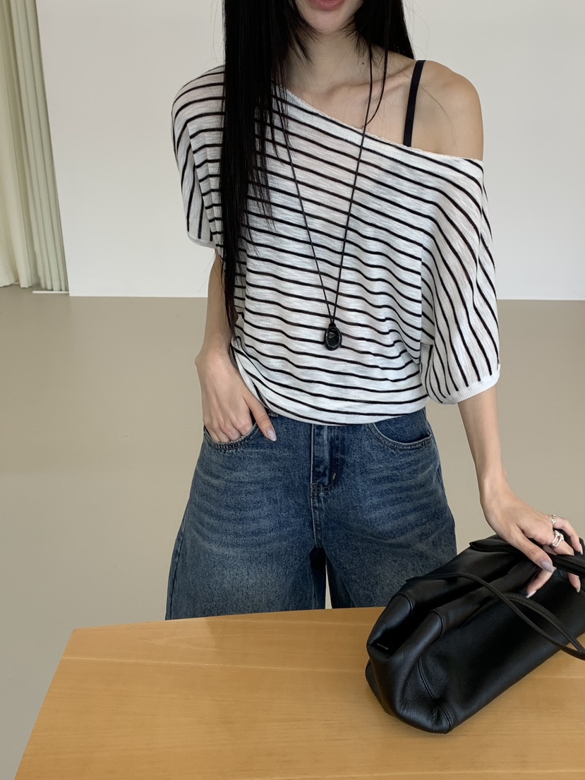 RIVER RAIN韓國直郵實拍女裝新品時尚熱賣26春夏推薦針織衫RIVER RAIN針織衫