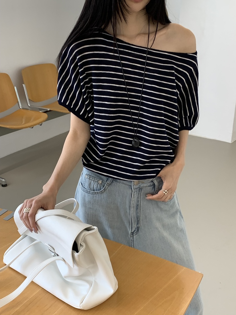 RIVER RAIN韓國直郵實拍女裝新品時尚熱賣26春夏推薦針織衫RIVER RAIN針織衫