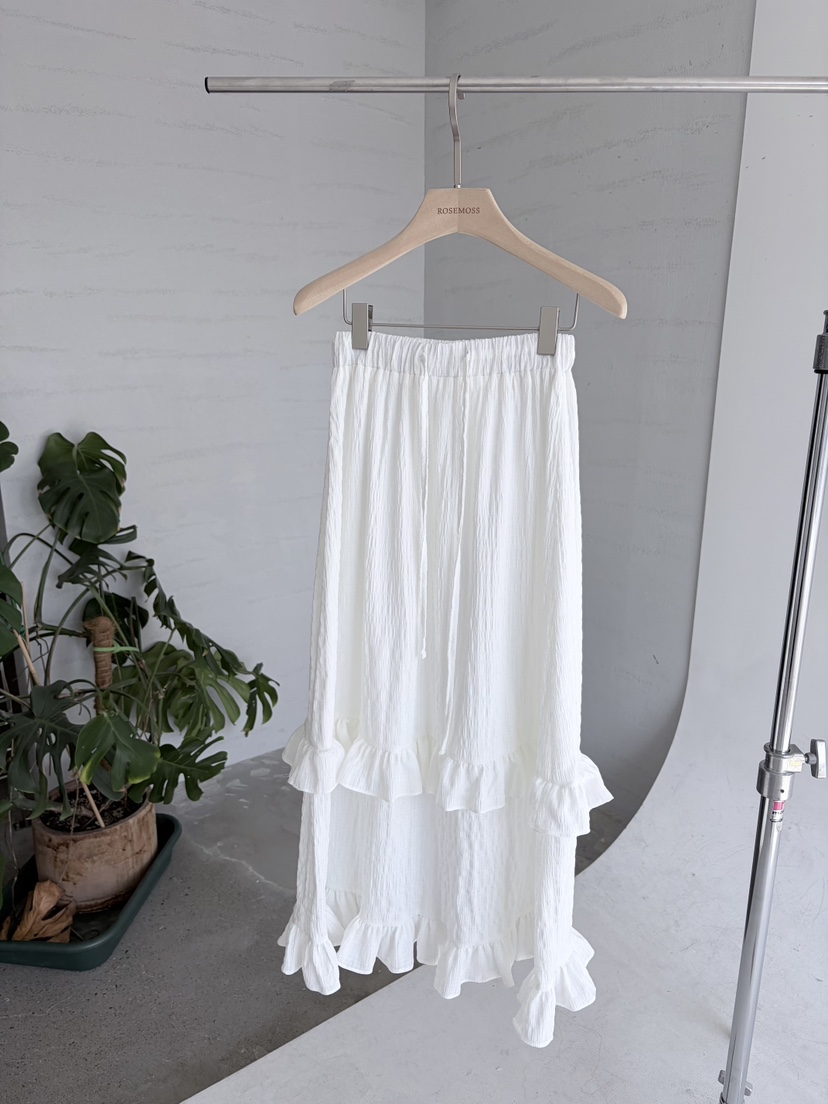 ORDINARYA/ROSEMOSS東大門實拍女裝新品時尚職業長裙荷葉邊ORDINARYA/ROSEMOSS長裙圖色1