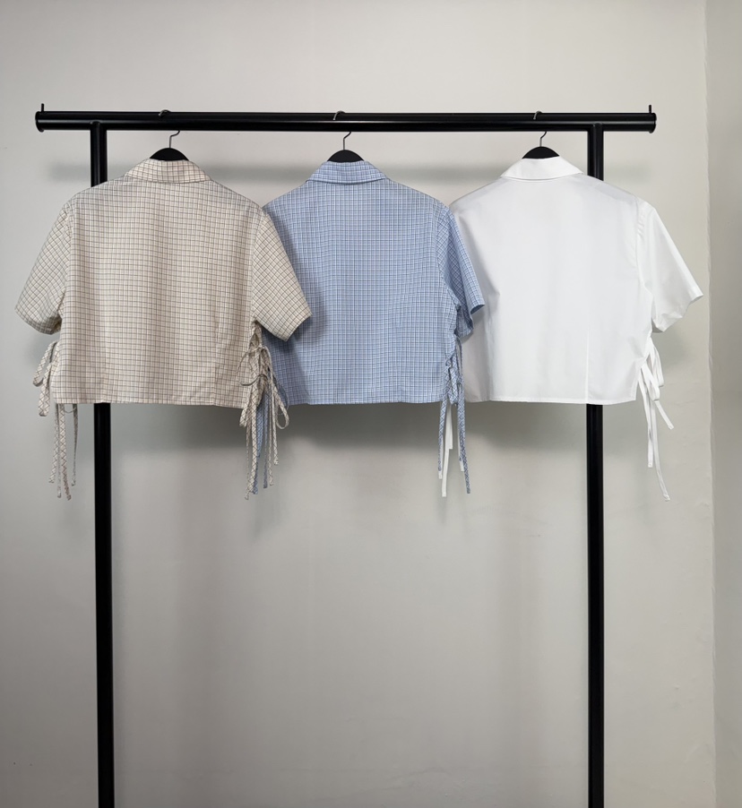 FEFFER東大門代購女裝新款職業26春夏休閑時尚襯衫蕾絲衫FEFFER襯衫/蕾絲衫