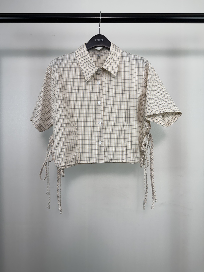 FEFFER東大門代購女裝新款職業26春夏休閑時尚襯衫蕾絲衫FEFFER襯衫/蕾絲衫圖色2