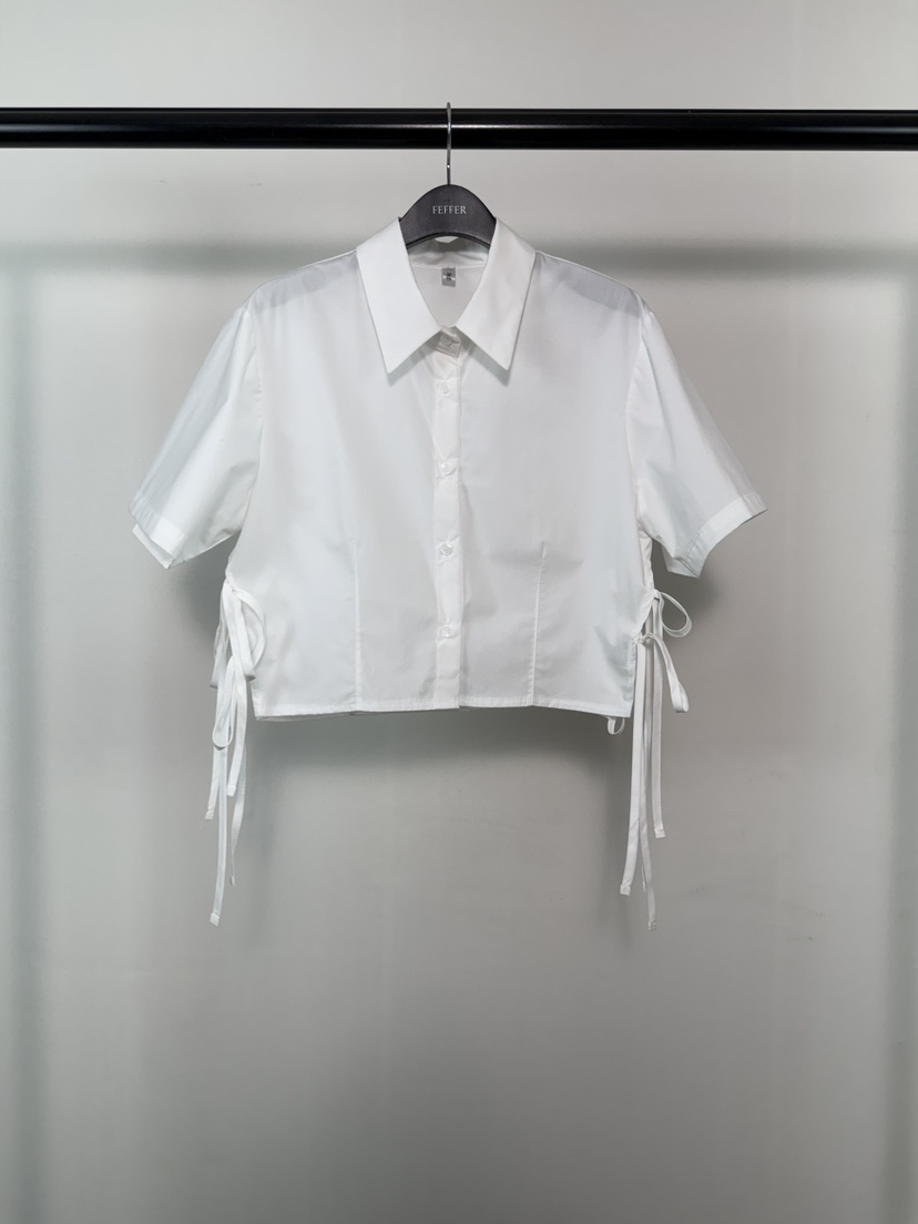 FEFFER東大門代購女裝新款職業26春夏休閑時尚襯衫蕾絲衫FEFFER襯衫/蕾絲衫圖色3