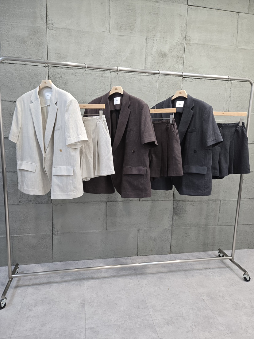 10CC韓國代購女裝新品推薦休閑26春夏熱賣職業短褲亞麻布10CC短褲