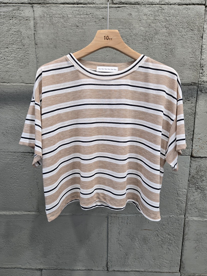10CC韓國東大門代購女士新品26春夏休閑熱賣推薦26夏季T恤10CCT恤圖色3