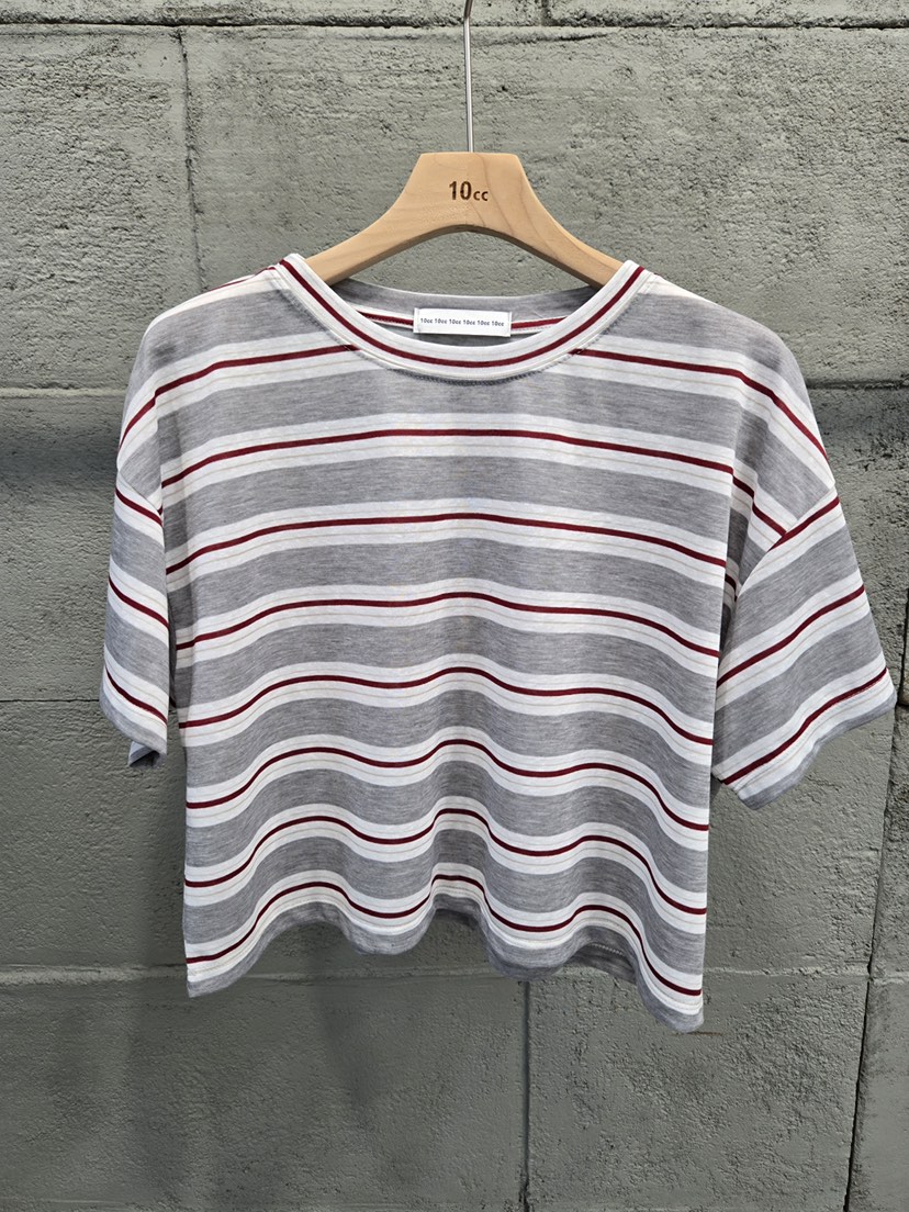 10CC韓國東大門代購女士新品26春夏休閑熱賣推薦26夏季T恤10CCT恤圖色4