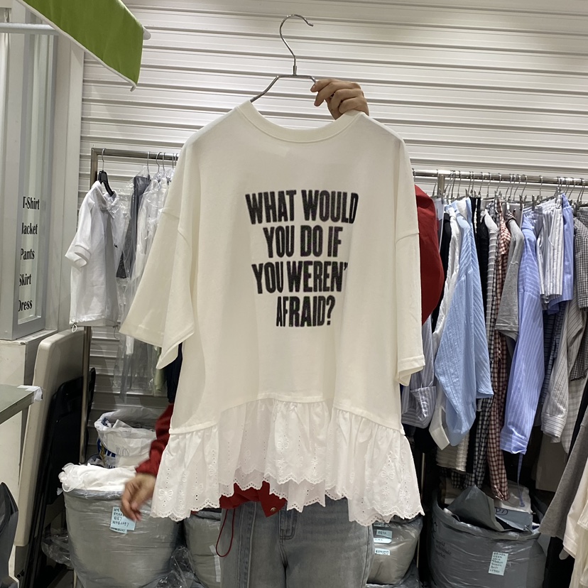 BRICKLANE東大門代購女士新款人氣26春夏真品休閑時尚T恤BRICKLANET恤圖色2