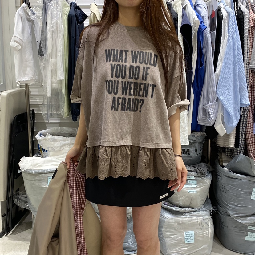 BRICKLANE東大門代購女士新款人氣26春夏真品休閑時尚T恤BRICKLANET恤圖色3