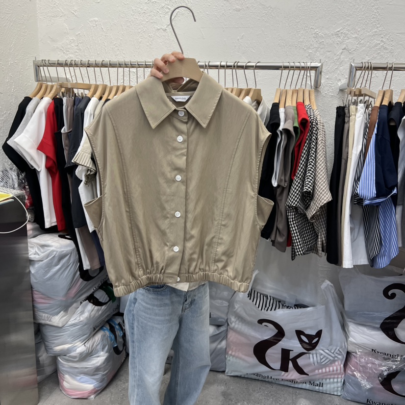 DA YLOG東大門直郵女裝新品26春夏休閑職業真品推薦馬甲DA YLOG馬甲圖色1