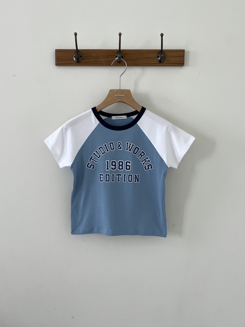 3 ANOTHER韓國直郵女士新品26夏季推薦人氣熱賣時尚職業T恤3 ANOTHERT恤圖色1