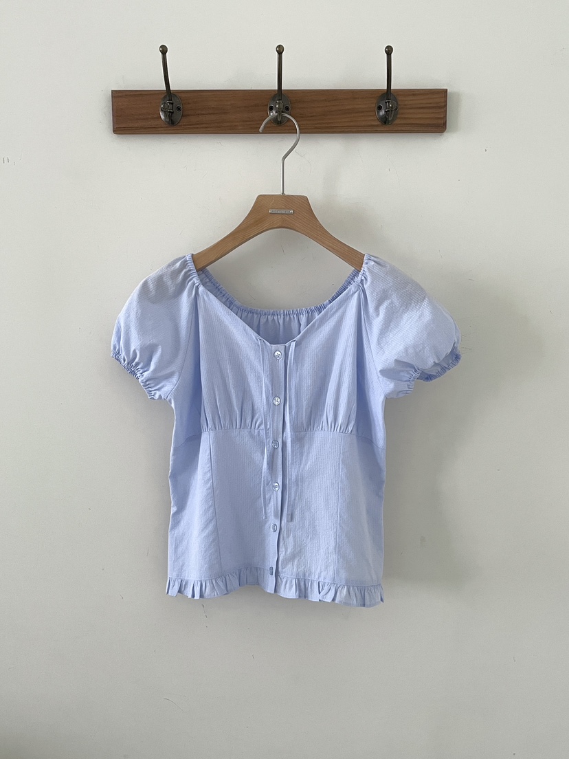 3 ANOTHER韓國直郵女裝新款職業26春夏26夏季襯衫蕾絲衫褶皺3 ANOTHER襯衫/蕾絲衫圖色3