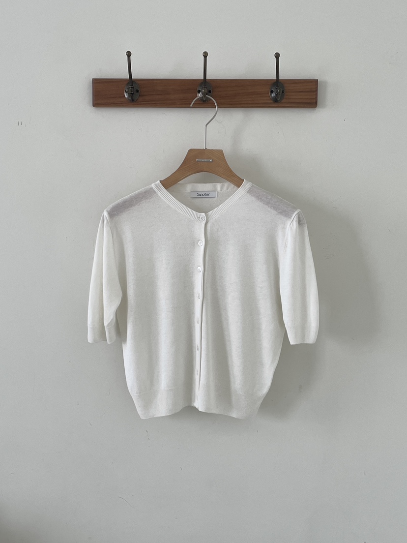 3 ANOTHER東大門直郵女士新品職業人氣真品針織衫亞麻布3 ANOTHER針織衫圖色4