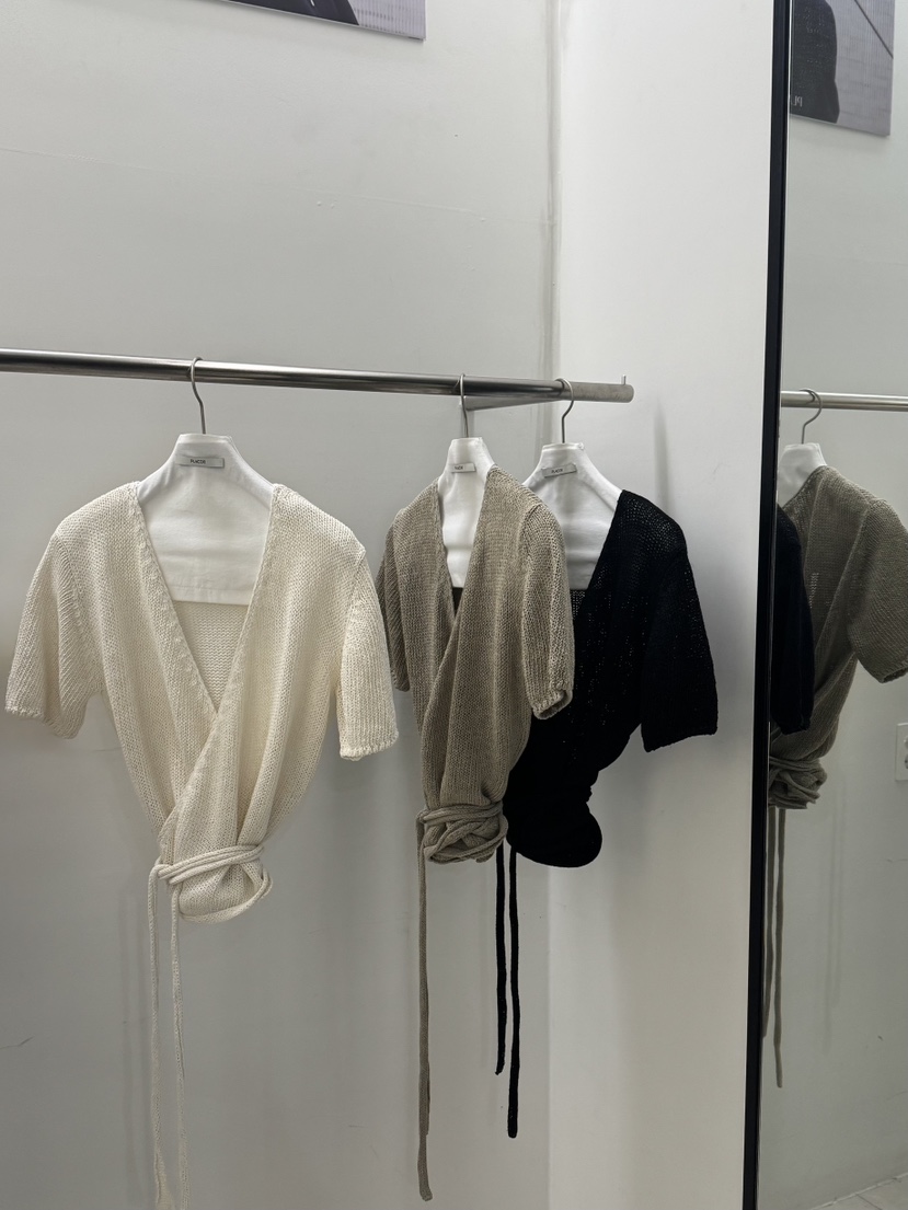 REGULARLY/PLACOR韓國代購女士新品推薦真品針織衫亞麻布REGULARLY/PLACOR針織衫