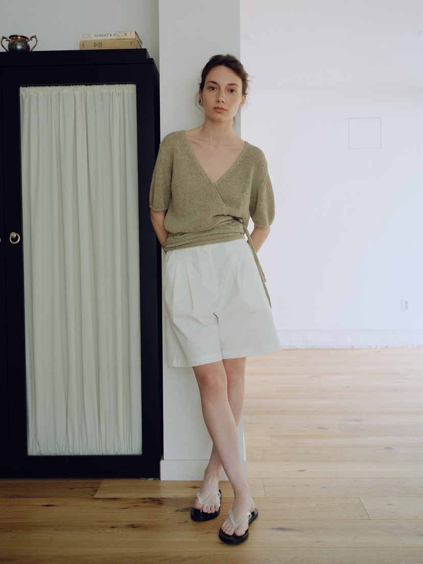 REGULARLY/PLACOR韓國代購女士新品推薦真品針織衫亞麻布REGULARLY/PLACOR針織衫