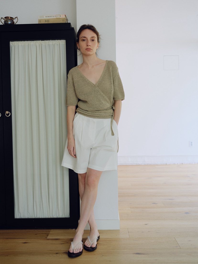 REGULARLY/PLACOR韓國代購女士新品推薦真品針織衫亞麻布REGULARLY/PLACOR針織衫