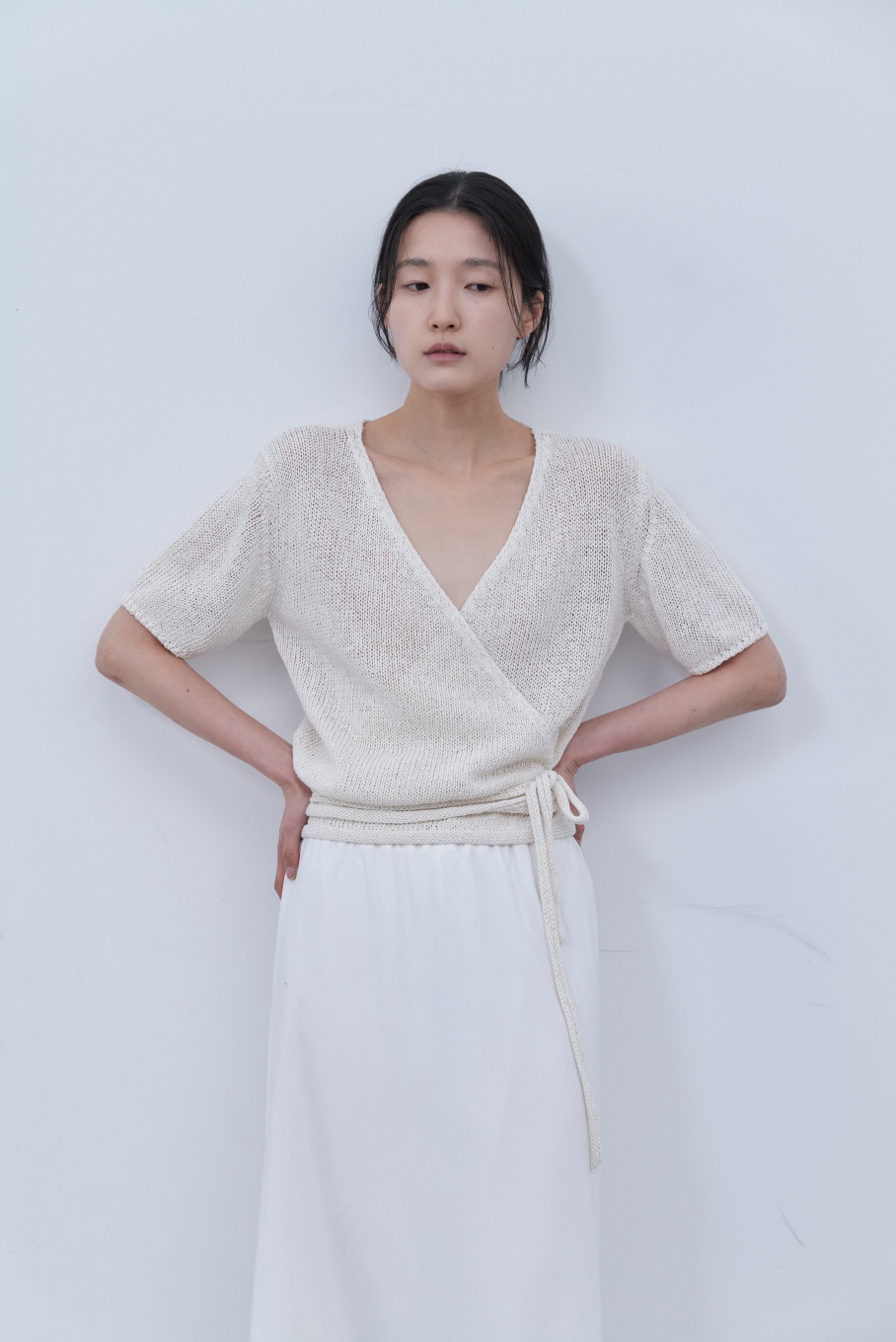 REGULARLY/PLACOR韓國代購女士新品推薦真品針織衫亞麻布REGULARLY/PLACOR針織衫