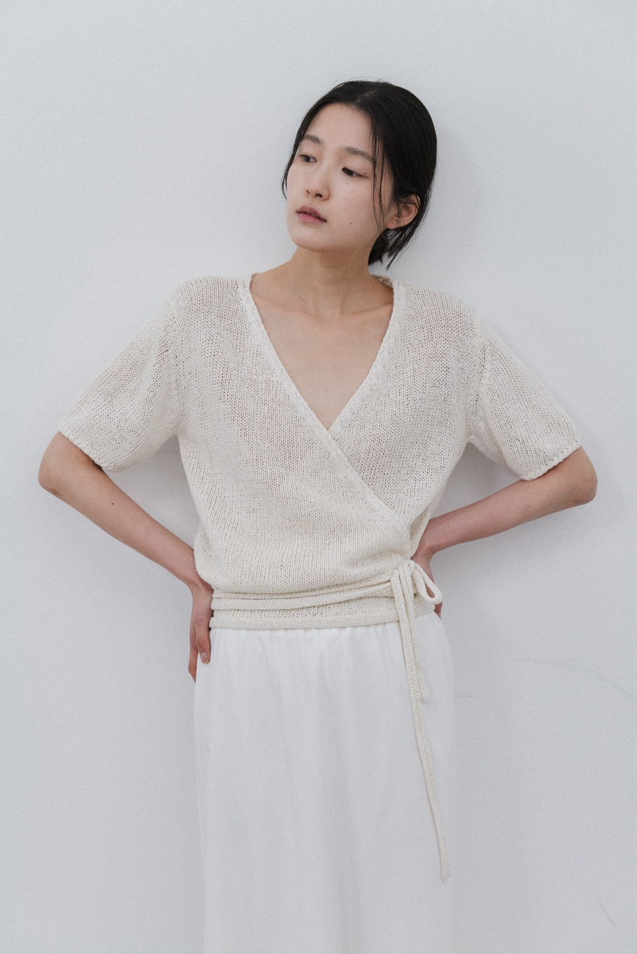 REGULARLY/PLACOR韓國代購女士新品推薦真品針織衫亞麻布REGULARLY/PLACOR針織衫