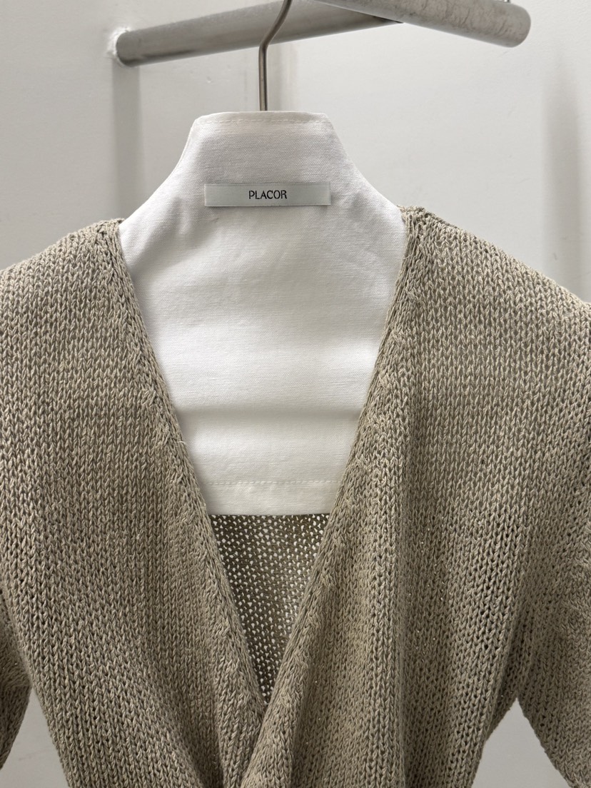 REGULARLY/PLACOR韓國代購女士新品推薦真品針織衫亞麻布REGULARLY/PLACOR針織衫