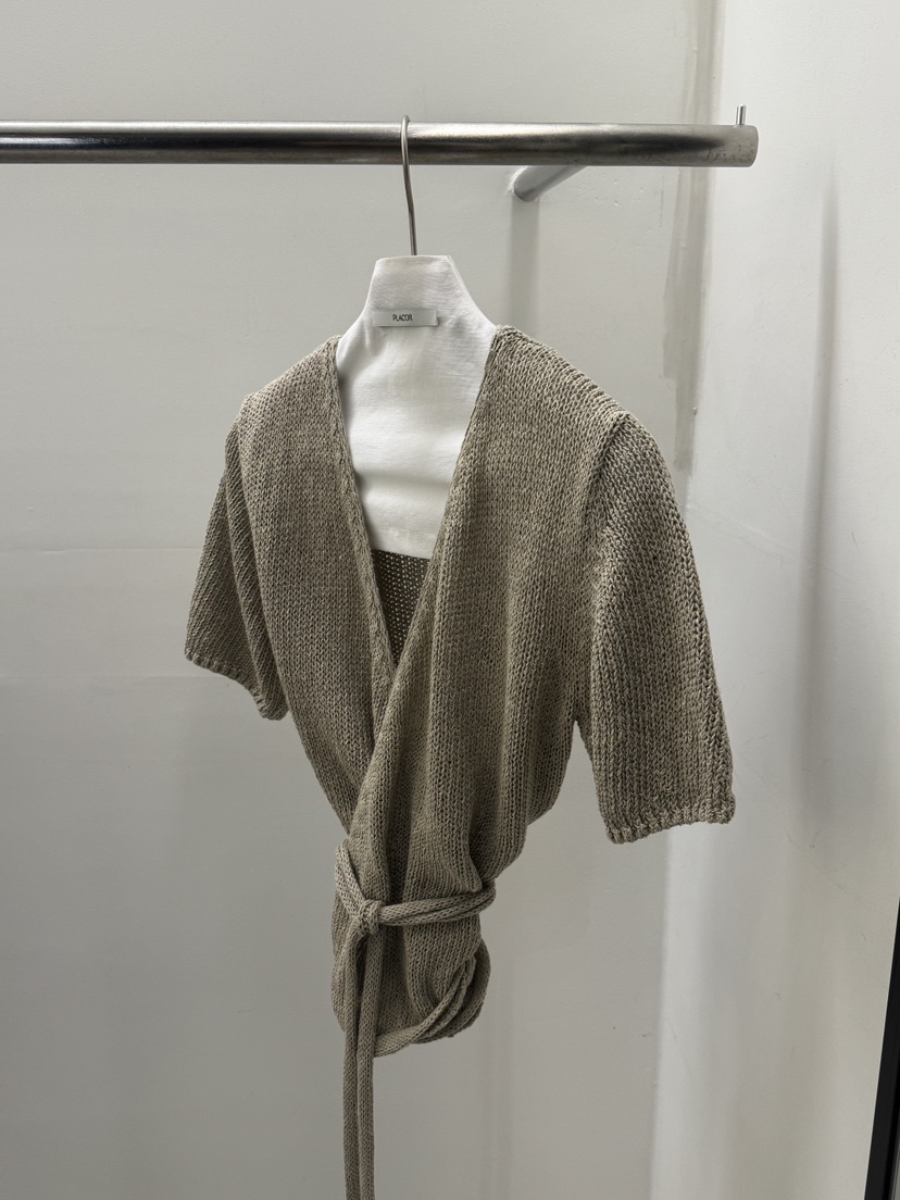 REGULARLY/PLACOR韓國代購女士新品推薦真品針織衫亞麻布REGULARLY/PLACOR針織衫