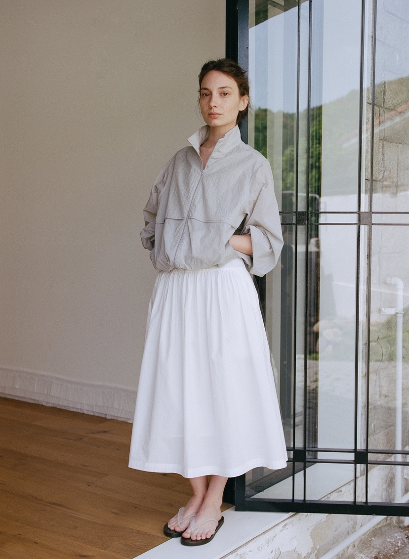 REGULARLY/PLACOR韓國直郵女士新款時尚推薦長裙褶裥亞麻REGULARLY/PLACOR長裙