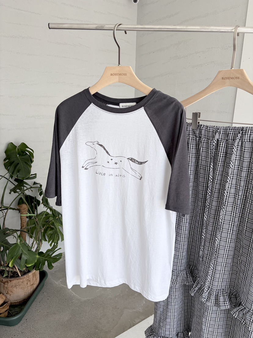 ORDINARYA/ROSEMOSS韓國代購女裝新款人氣26春夏職業T恤ORDINARYA/ROSEMOSST恤