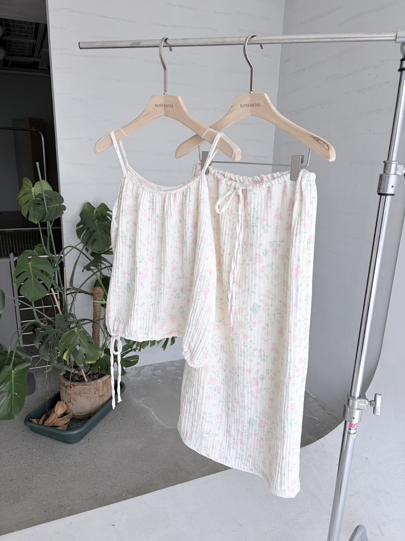 ORDINARYA/ROSEMOSS韓國直郵女裝新品熱賣時尚吊帶背心紗布ORDINARYA/ROSEMOSS吊帶/背心