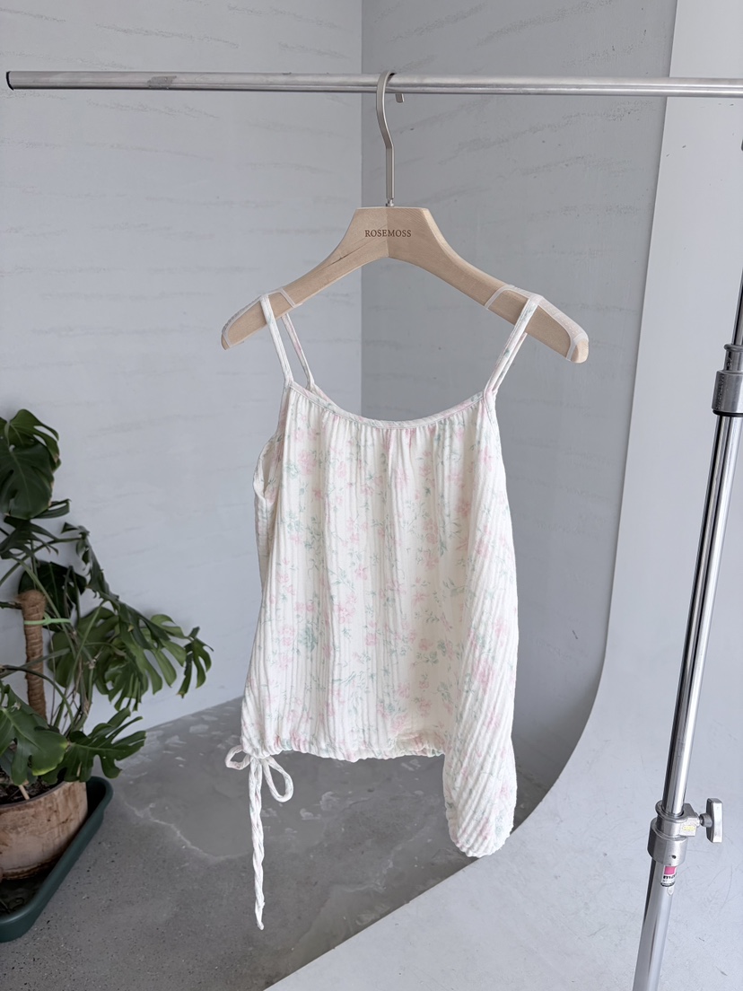 ORDINARYA/ROSEMOSS韓國直郵女裝新品熱賣時尚吊帶背心紗布ORDINARYA/ROSEMOSS吊帶/背心圖色1