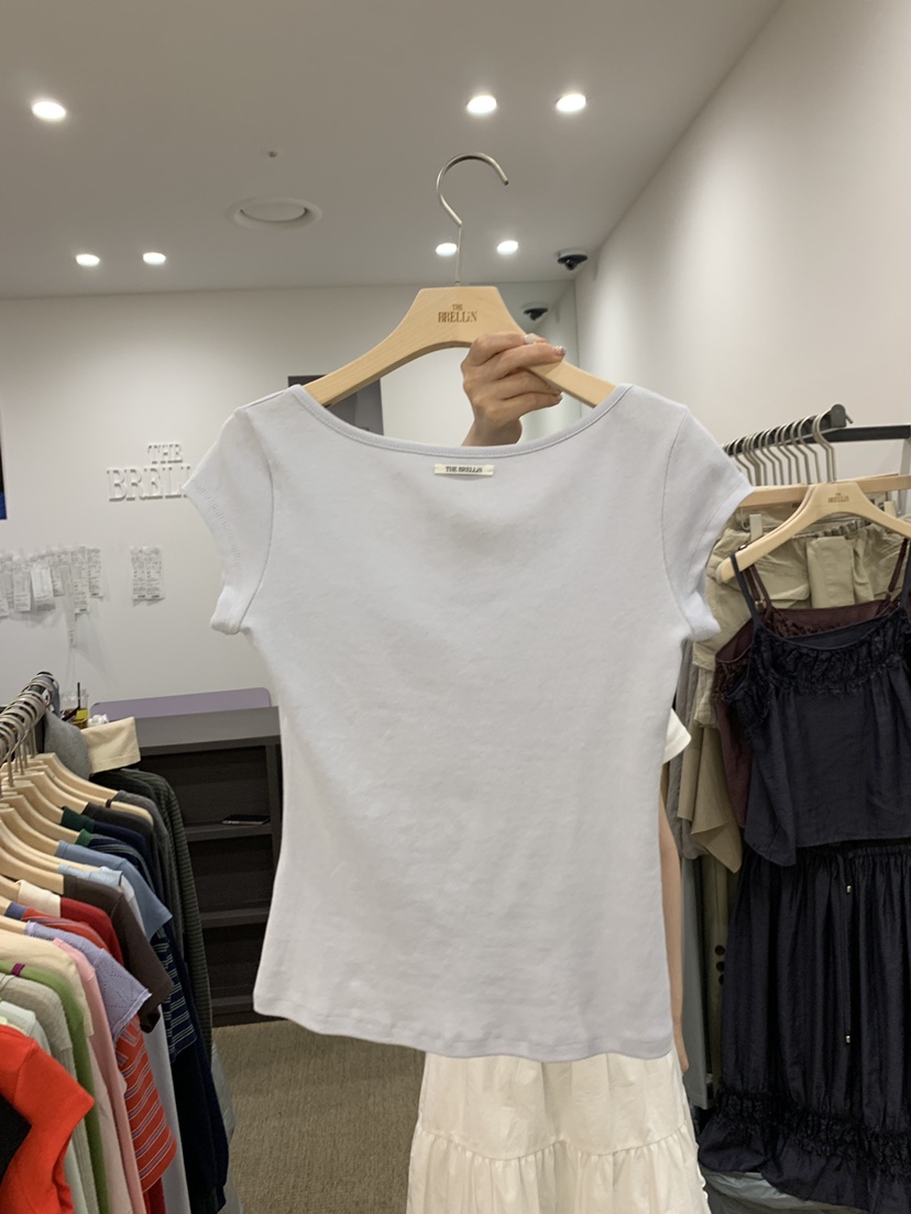BRELLIN韓國直郵女士新款推薦26夏季休閑人氣26春夏熱賣T恤BRELLINT恤圖色2