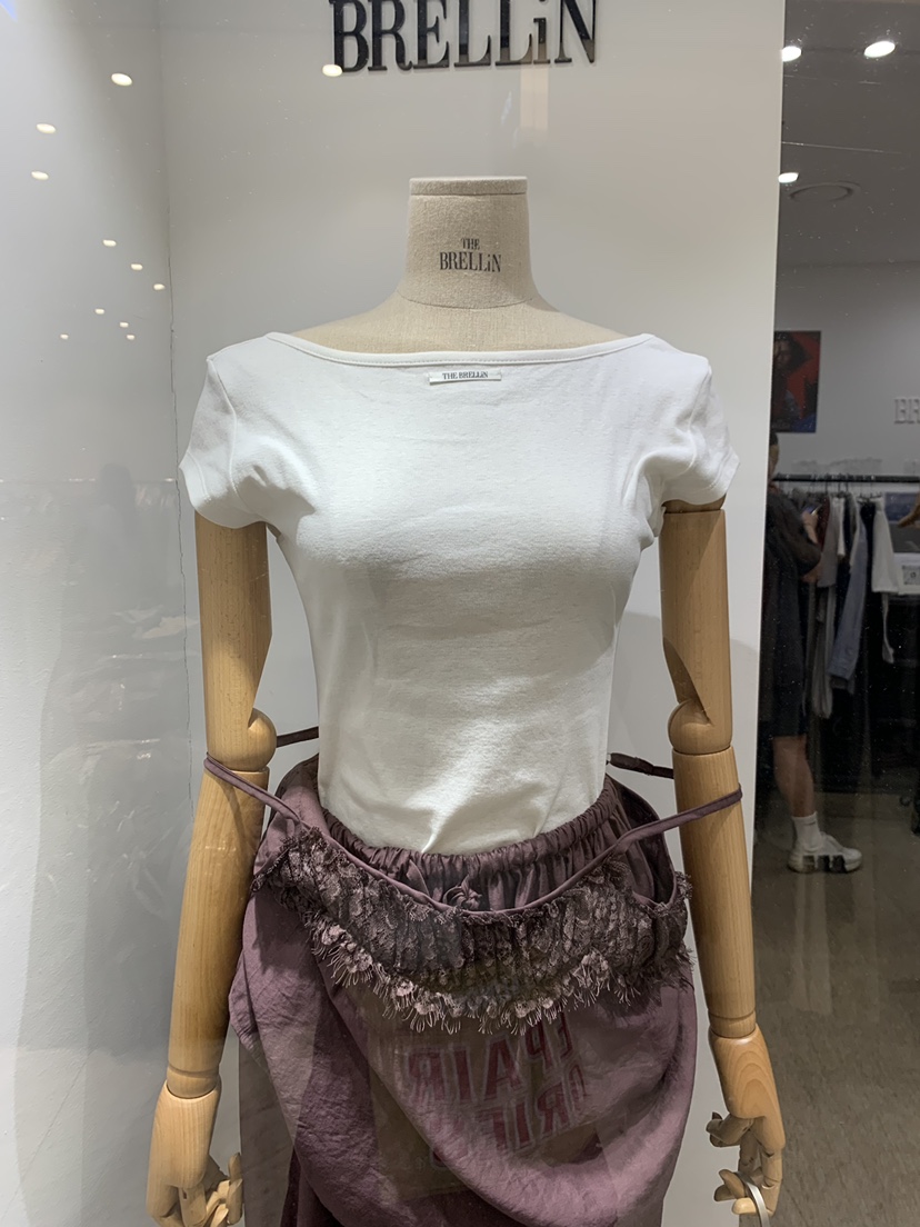 BRELLIN韓國直郵女士新款推薦26夏季休閑人氣26春夏熱賣T恤BRELLINT恤圖色3