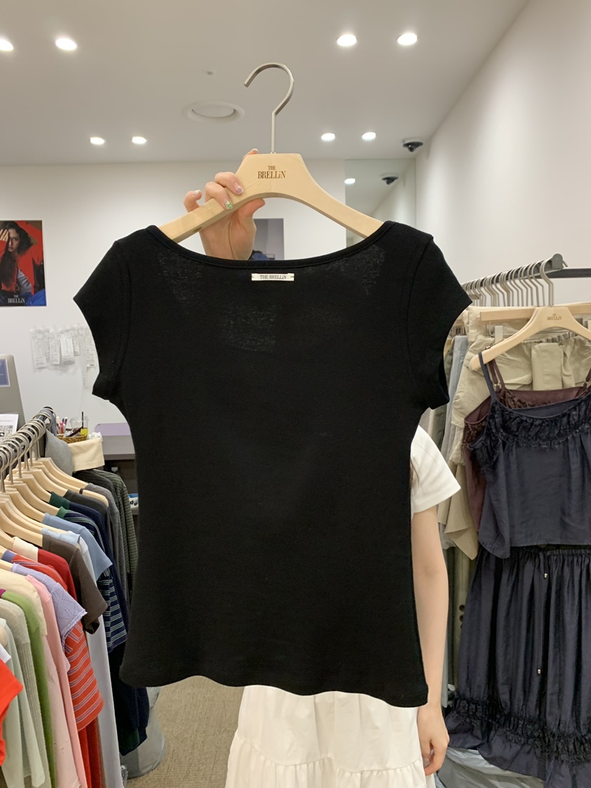 BRELLIN韓國直郵女士新款推薦26夏季休閑人氣26春夏熱賣T恤BRELLINT恤圖色4