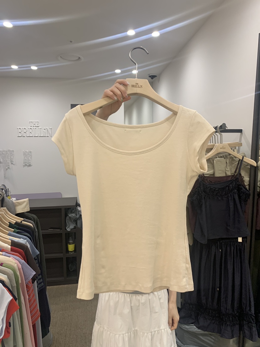 BRELLIN韓國直郵女士新款推薦26夏季休閑人氣26春夏熱賣T恤BRELLINT恤圖色5