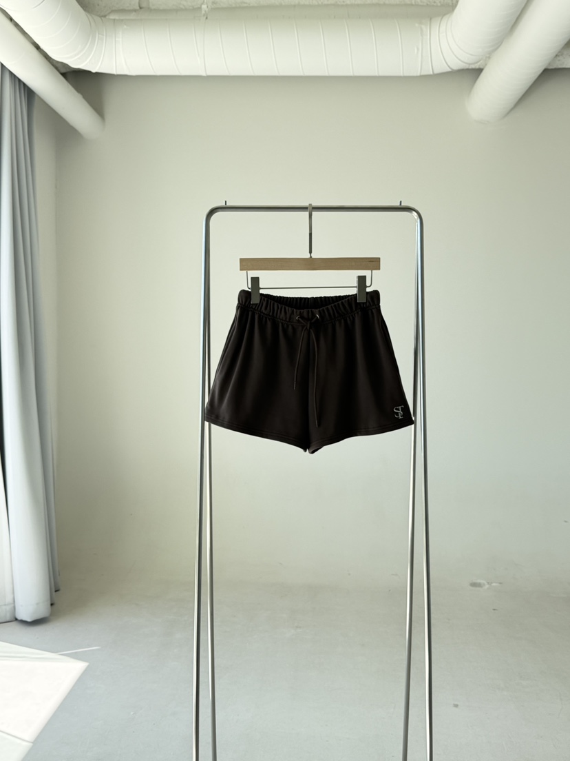 SANTAL韓國東大門代購女士新款26夏季休閑職業時尚熱賣短褲SANTAL短褲圖色2棕色