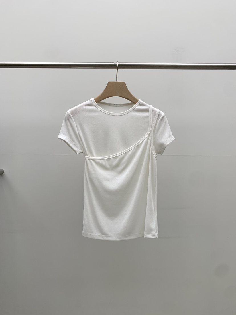 LEGACY BONE韓國代購女裝新品人氣時尚休閑真品T恤假兩件LEGACY BONET恤圖色1