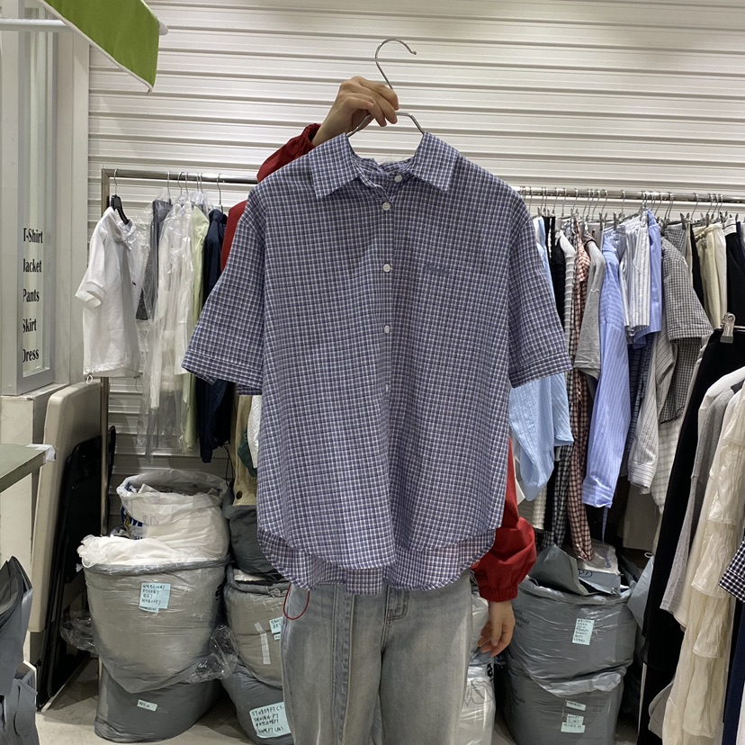 BRICKLANE韓國代購女裝新款職業26春夏推薦26夏季襯衫蕾絲衫BRICKLANE襯衫/蕾絲衫圖色2