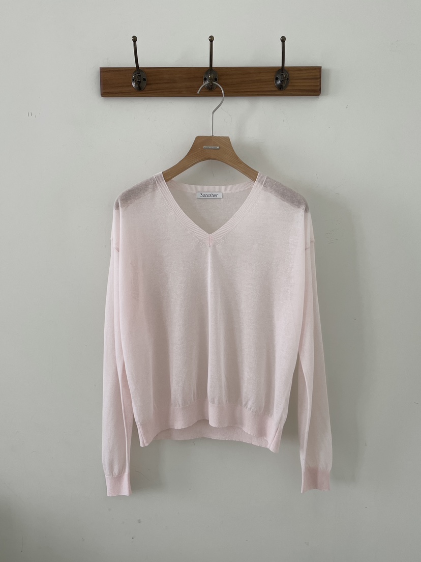 3 ANOTHER東大門代購女裝新品真品推薦職業時尚針織衫亞麻3 ANOTHER針織衫圖色2