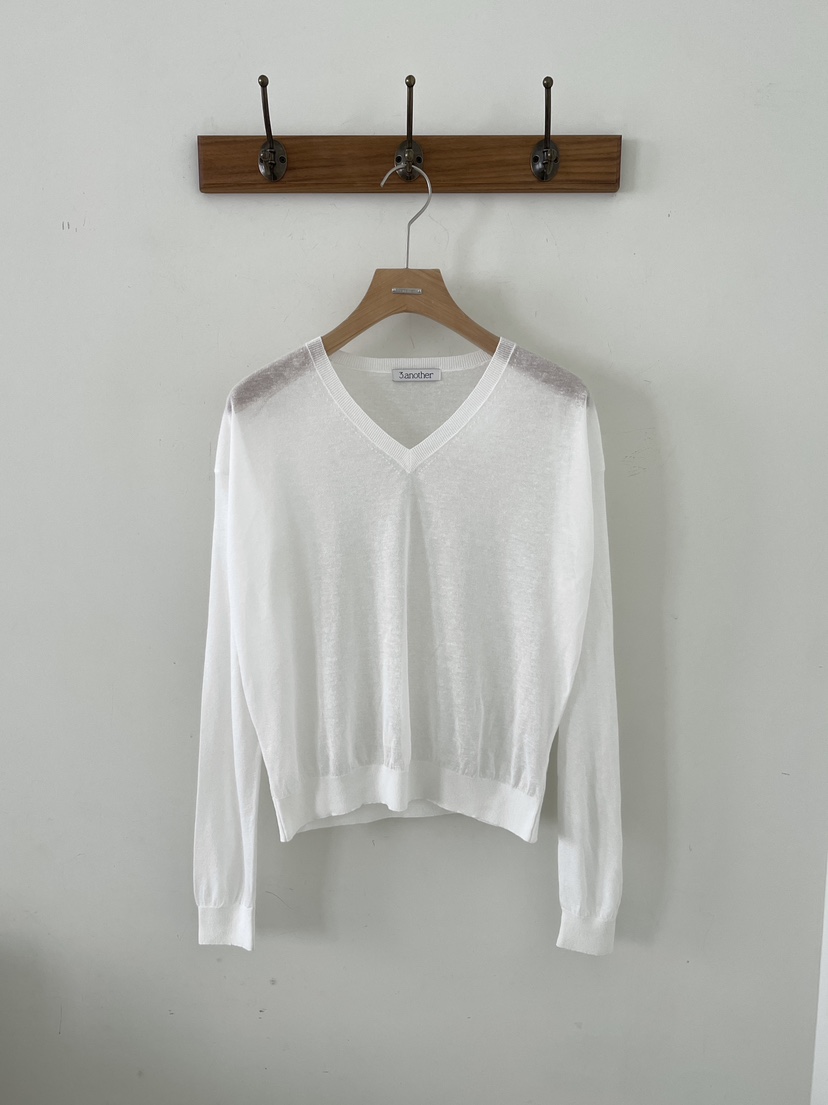 3 ANOTHER東大門代購女裝新品真品推薦職業時尚針織衫亞麻3 ANOTHER針織衫圖色3